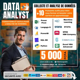 Pack Data Analyst : Formation Complète en Analyse et Collecte de Données