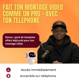 Si tu veux apprendre le montage vidéo sur téléphone, voici comment faire en 20 minutes simplement
