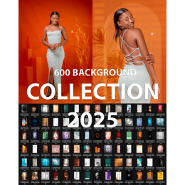 + 600 backgrounds
