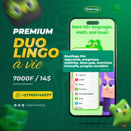 DUOLINGO à Vie