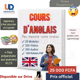 Exprime toi en anglais en Quelques semaines ( Le pack de cours d’anglais le plus redoutable)