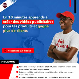 Gagne 50 fois plus de clients en créant des vidéos et shootings IA de tes produits en 10 minutes