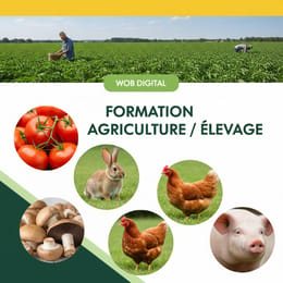 Formation en Agriculture et Élevage : 80+ Types d'Élevages et de Cultures