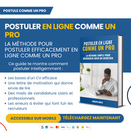 Postuler en ligne comme un Pro – La méthode simple pour décrocher enfin un entretien