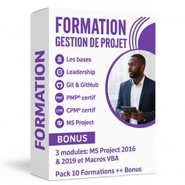Devenez Expert en Gestion de Projet – Pack Complet 10 Formations + Bonus