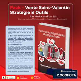 Pack Vente Saint-Valentin  Stratégie & Outils