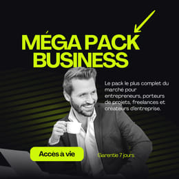 Dirigez avec assurance grâce au MégaPack Business, sans logiciel ou équipe coûteuse