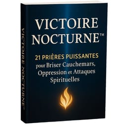 Victoire Nocturne™ – 21 Prières Puissantes pour Briser Cauchemars, Oppression et Attaques