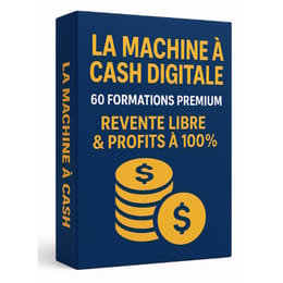 Pack Premium Digital: 60 Formations+Droits de Revente Construis ton activité digitale rapidement.