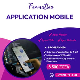 FORMATION APPLICATION MOBILE