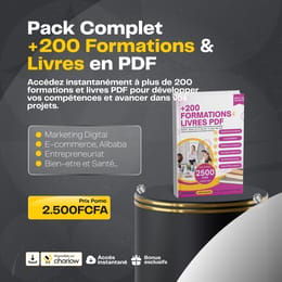 PACK +200 FORMATIONS & LIVRES PDF
