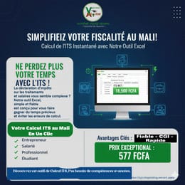Fichier Excel – Calcul automatique ITS Mali (Impôt sur les traitements & salaires)