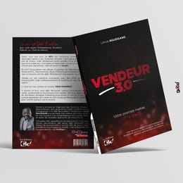 Le livre physique VENDEUR 3.0 (Votre 1er Métier c'est la Vente)