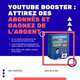 YouTube Booster : Attirez des abonnés et gagnez de l’argent