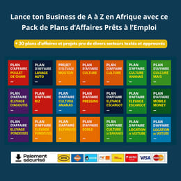 Lance ton business de A à Z et décroche ton financement avec nos plans d’affaires prêts à l’emploi