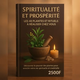Spiritualité et prospérité Les 40 plantes et rituels a réaliser chez vous