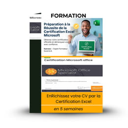 Préparation à la Réussite de l’Examen de Certification Excel » de Microsoft