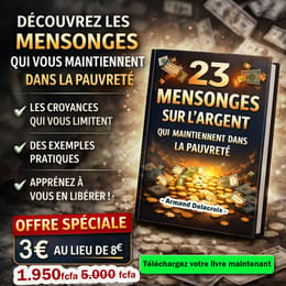 eBook : 23 Mensonges sur l'Argent qui maintiennent dans la pauvreté