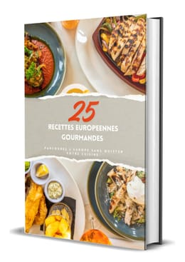 25 RECETTES EUROPEENNES GOURMANDES ET TRADITIONNELLES