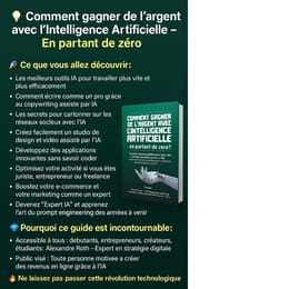 Gagner de l’argent avec l’Intelligence Artificielle