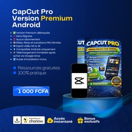 CAPCUT PRO – VERSION PREMIUM DÉBLOQUÉE (ANDROID)🔥