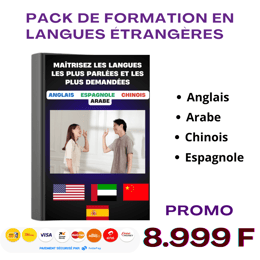 🎓 PACK DE FORMATION EN LANGUES ÉTRANGÈRES