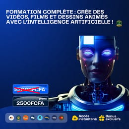 Formation Complète : Crée des vidéos, films et dessins animés avec l’intelligence artificielle !