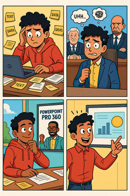 Powerpoint Pro 360 – Crée ta présentation en moins de 30 minutes et impressionne ton jury