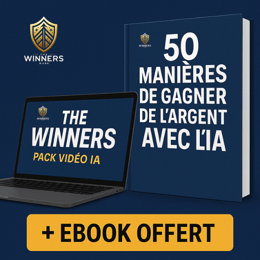 Gagnez de l'argent avec l'IA ! (Pack vidéo + E-book offert)