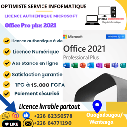 Office professionnel plus 2024 à vie+KASPERSKY 4PC