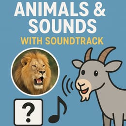 🎵 Animals & Sounds with Soundtrack 🐾