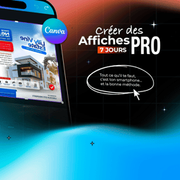 Créez des Affiches PRO en 30 Min/Jours sur avec Canva Mobile !