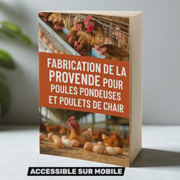 🐓 PACK DE FABRICATION : Provende pour Poules Pondeuses, Poulets de Chair & Poulets Goliath 🐔