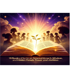 A Package of 10 Books for Personal Growth , Hidden Female Power and Abilities