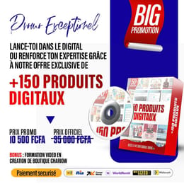 $𝐆𝐚𝐠𝐧𝐞𝐫 +𝟑𝟎𝟎.𝟎𝟎𝟎 𝐅𝐂𝐅𝐀  𝐞𝐧 𝐦𝐨𝐢𝐧𝐬 𝐝𝐞 𝟑𝟎 𝐣𝐨𝐮𝐫𝐬 𝐠𝐫𝐚𝐜𝐞 𝐚𝐮𝐱 𝟏𝟕𝟑 𝐏𝐑𝐎𝐃𝐔𝐈𝐓𝐒 𝐃𝐈𝐆𝐈𝐓𝐀𝐔𝐗 𝐚𝐯𝐞𝐜 𝐝𝐫𝐨𝐢𝐭 𝐝𝐞 𝐫𝐞𝐯𝐞𝐧𝐭𝐞.