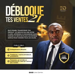 Débloque tes ventes en 21 jours