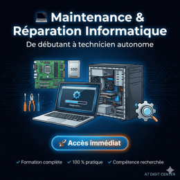 💻 MAINTENIR ET RÉPARER UN SYSTÈME INFORMATIQUE D’A À Z