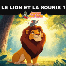 🦁🎧 Histoires du soir pour enfants | Le Lion et la Souris  - Version Audio