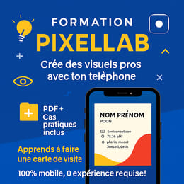 Design graphique sur pixellab