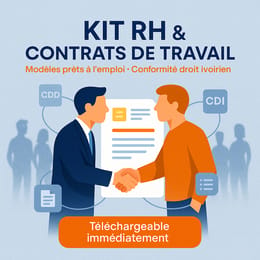 Kit RH & Contrats de travail + Guide d'utilisation