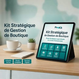 Kit Stratégique de Gestion de Boutique – Étude Stratégique approfondie & 6 Outils Professionnels