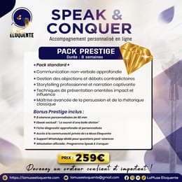 Programme Speak & Conquer (Pack Prestige)
