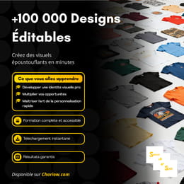 +100 000 Designs Éditables — La Bibliothèque Créative Qui Transforme Vos Idées
