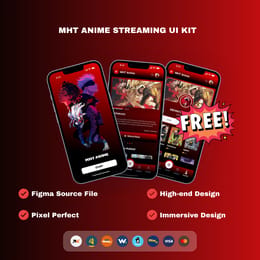 MHT Anime Streaming UI Kit