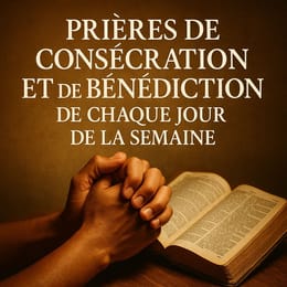 PRIÈRES DE CONSÉCRATION DE LA SEMAINE POUR BENIR CHAQUE JOUR