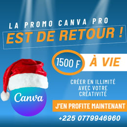 Canva Pro Ivoire 1 pour faire parler votre créativité.