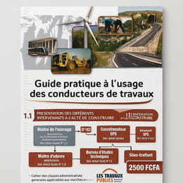 GUIDE PRATIQUE A L'USAGE DES CONDUCTEUR  DES TRAVAUX