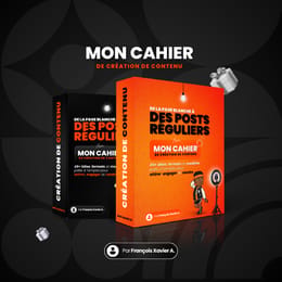 MON CAHIER DE CRÉATION DE CONTENU