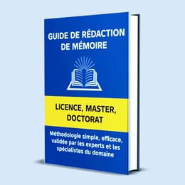 GUIDE DE RÉDACTION DE MÉMOIRE