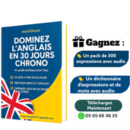 Dominez l'Anglais en 30 jours chrono ! De zéro à expert en 30 jours chrono sans stress.